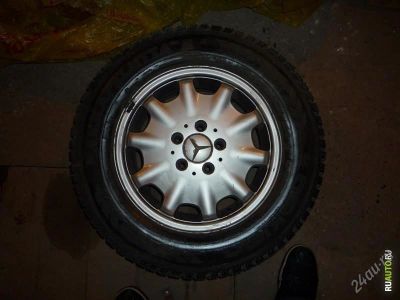 Лот: 1344689. Фото: 1. Диски r15 mercedes (w210), 5*112... Шины на дисках
