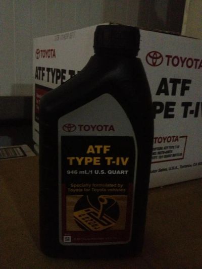 Лот: 7120617. Фото: 1. Toyota atf typeT-IV/ Жидкость... Масла, жидкости