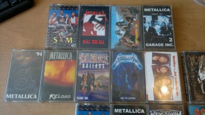 Лот: 16228702. Фото: 1. Metallica (аудио кассеты) Цена... Аудиозаписи