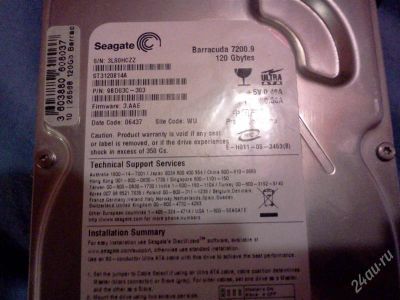 Лот: 1331024. Фото: 1. Продам Seagate Barracuda 7200... Жёсткие диски (HDD)