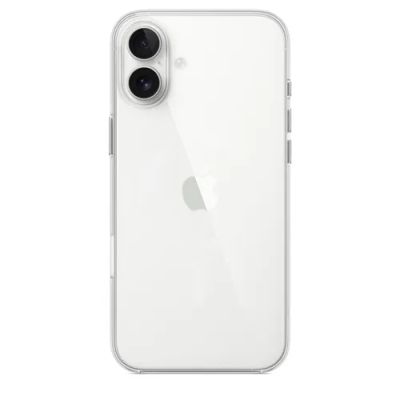 Лот: 24073026. Фото: 1. Чехол iPhone 16 Силикон Прозрачный... Чехлы, бамперы