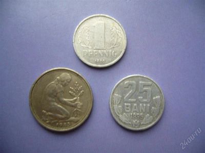 Лот: 1406806. Фото: 1. 1 и 50 PFENNIG, монеты Германии. Германия и Австрия