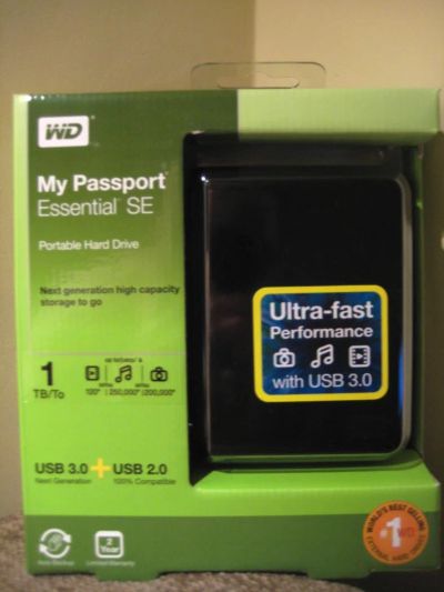 Лот: 4399092. Фото: 1. Внешний жесткий диск Western Digital... Внешние жесткие диски