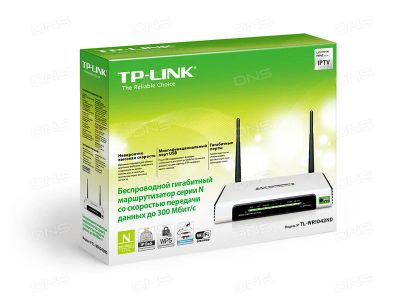 Лот: 10714954. Фото: 1. Маршрутизатор TP-LINK TL-WR1042ND... Маршрутизаторы (роутеры)