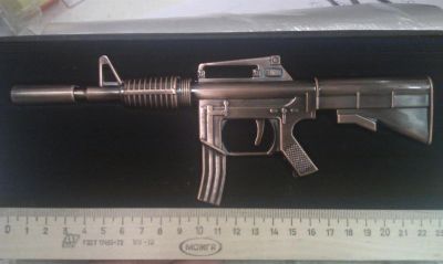 Лот: 2973571. Фото: 1. Colt М4 зажигалка !. Оружие