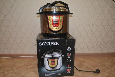 Лот: 3222641. Фото: 1. Мультиварка sonifer. Кухонная