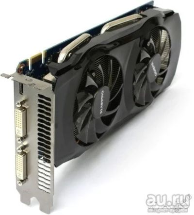 Лот: 8873376. Фото: 1. Gigabyte GV-N460OC-1GI (Nvidia... Видеокарты