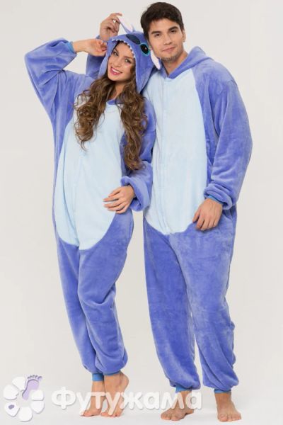 Лот: 6453746. Фото: 1. Пижама Kigurumi Кигуруми Стич... Домашняя одежда