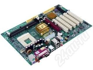 Лот: 382760. Фото: 1. Epox EP-8RDAEI socket 462 + задняя... Материнские платы