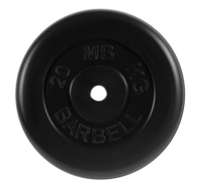 Лот: 22355795. Фото: 1. Диск обрезиненный d31мм MB Barbell... Штанги, блины