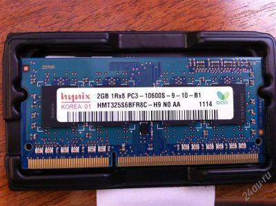 Лот: 1983769. Фото: 1. Память SO DIMM DDR3 2048Mb 1333MHz... Оперативная память