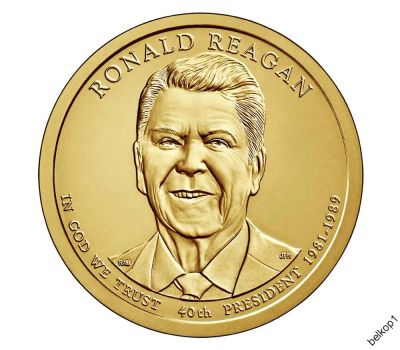 Лот: 7867696. Фото: 1. Рональд Рейган, 40-й Президент... Америка