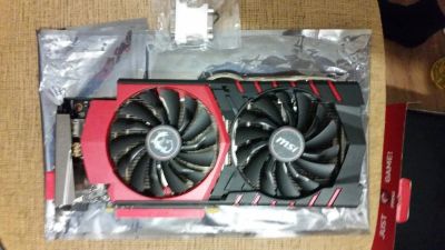 Лот: 9485698. Фото: 1. Видеокарта MSI GeForce GTX 970... Видеокарты