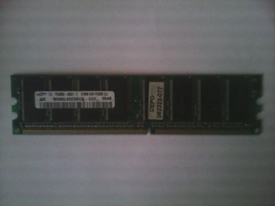Лот: 10361648. Фото: 1. Samsung 512MB DDR PC3200. Оперативная память