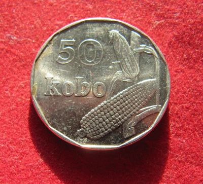 Лот: 19841891. Фото: 1. Нигерия 50 кобо, 2006 г. Остальные страны
