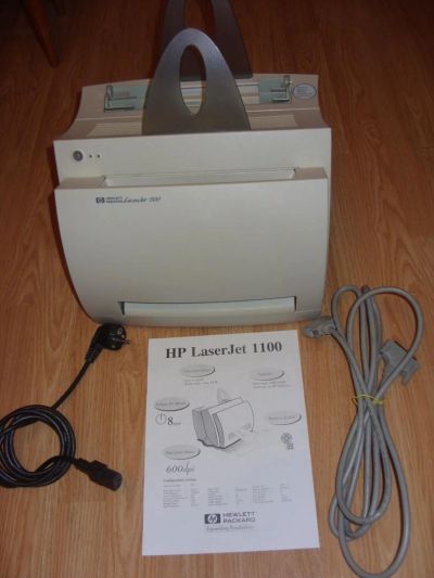 Лот: 5036449. Фото: 1. Принтер HP LaserJet 1100 с картриджем. Лазерные принтеры