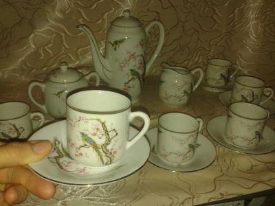 Лот: 4993737. Фото: 1. Кофейный сервиз Япония. Сервизы, наборы посуды