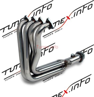 Лот: 20929608. Фото: 1. Выпускной коллектор Honda Civic... Двигатель и элементы двигателя