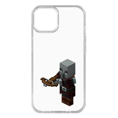 Лот: 25051186. Фото: 1. Чехол Krutoff Clear Case Minecraft... Чехлы, бамперы