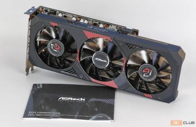 Лот: 19472415. Фото: 1. ASRock Radeon RX 5600 XT Phantom... Видеокарты
