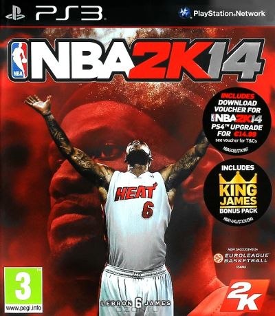 Лот: 3468018. Фото: 1. NBA 2K14 (PS3). Игры для консолей