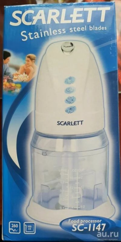 Лот: 17472141. Фото: 1. Кухонный процессор Scarlett sc-1147. Кухонная