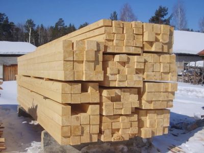 Лот: 10727339. Фото: 1. Брус 75х75х6000мм. Пиломатериал... Древесина, пиломатериал