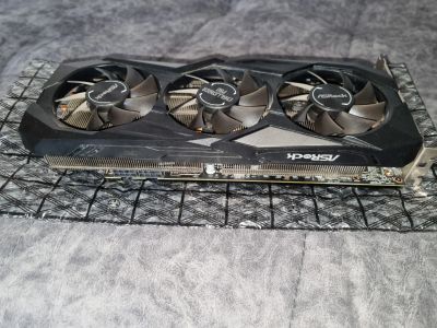 Лот: 20560409. Фото: 1. Видеокарта RX 5700 XT 8GB ASRock... Видеокарты