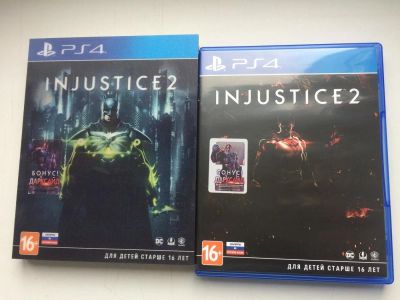 Лот: 9771064. Фото: 1. Injustice 2. Издание первого дня... Игры для консолей