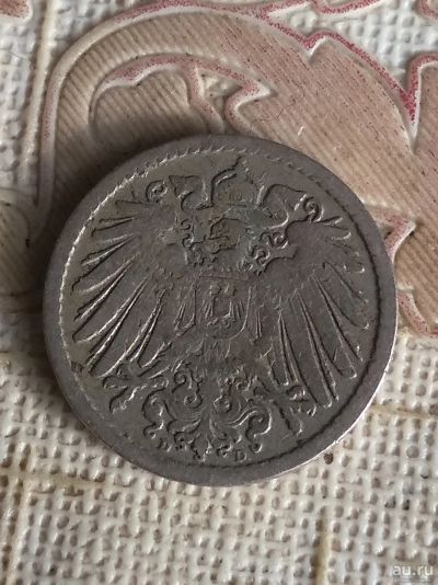 Лот: 16697383. Фото: 1. Германия 5 пфеннигов, 1898 Отметка... Германия и Австрия