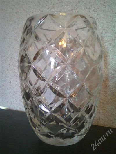 Лот: 2835350. Фото: 1. Очень красивая хрустальная ваза... Вазы