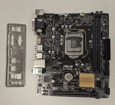 Лот: 19543428. Фото: 1. Материнская плата Asus H110M-R... Материнские платы