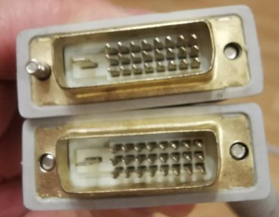 Лот: 24399850. Фото: 1. Кабель DVI-D dual link (для видео... Шлейфы, кабели, переходники