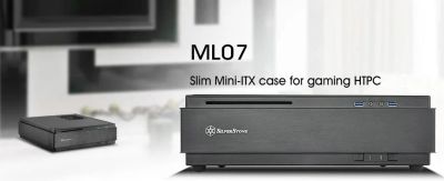 Лот: 7673772. Фото: 1. mini-ITX корпус SilverStone Milo... Корпуса, блоки питания