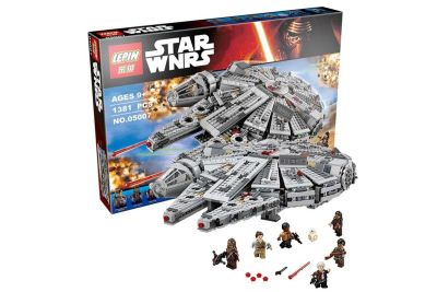 Лот: 15843833. Фото: 1. Lepin (King) 05007 Сокол Тысячелетия... Конструкторы