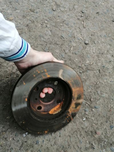 Лот: 15689231. Фото: 1. Тормозной диск Toyota Platz NCP12. Тормозная система
