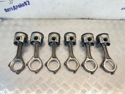 Лот: 25378047. Фото: 1. Шатун с поршнем Volkswagen Touareg... Двигатель и элементы двигателя