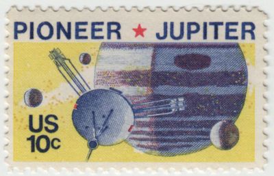 Лот: 19605037. Фото: 1. Пионер-Юпитер. 1975 г. Марки