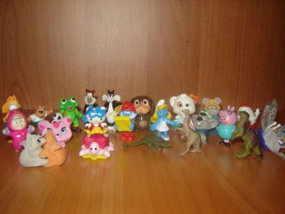 Лот: 6774847. Фото: 1. Киндер игрушки. Смотрите лот внутри... Игрушки