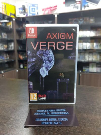 Лот: 17305119. Фото: 1. Axiom Verge. Оригинальный картридж... Игры для консолей