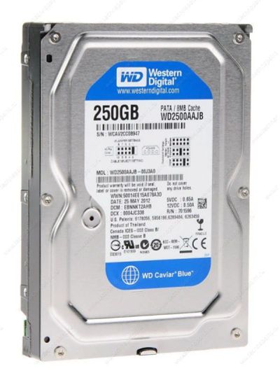 Лот: 2977047. Фото: 1. Жесткий диск IDE 250Gb Western... Жёсткие диски (HDD)