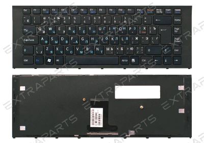 Лот: 15963473. Фото: 1. Клавиатура SONY VPC-EA (RU) черная... Клавиатуры для ноутбуков