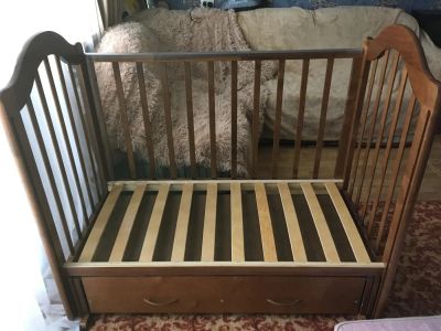 Лот: 10258235. Фото: 1. Кровать детская Можга с маятниковым... Детские кровати и кроватки