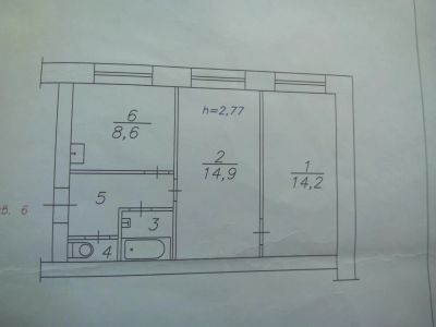 Лот: 3991824. Фото: 1. 2-х комн. квартира в черемушках. Квартиры, студии