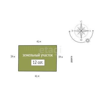 Лот: 25293819. Фото: 1. участок , коттеджный посёлок Емельяновская... Земельные участки