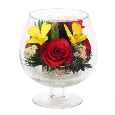Лот: 7053501. Фото: 1. Шикарный подарок. Цветы в вакууме... Искусственные и сувенирные цветы