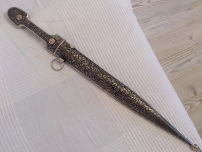 Лот: 4668895. Фото: 1. Кинжал "Ирбис" Кизляр. Оружие