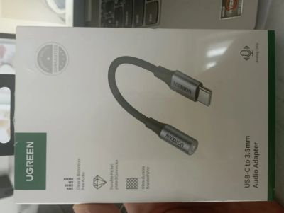 Лот: 22986570. Фото: 1. Переходник USB-C 3.5mm Audio Adapter... Шлейфы, кабели, переходники