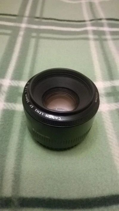 Лот: 8323543. Фото: 1. Canon EF 50mm f/1.8 II. Объективы