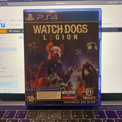 Лот: 16954237. Фото: 1. Watch Dogs Legion / Игра для PS4... Игры для консолей